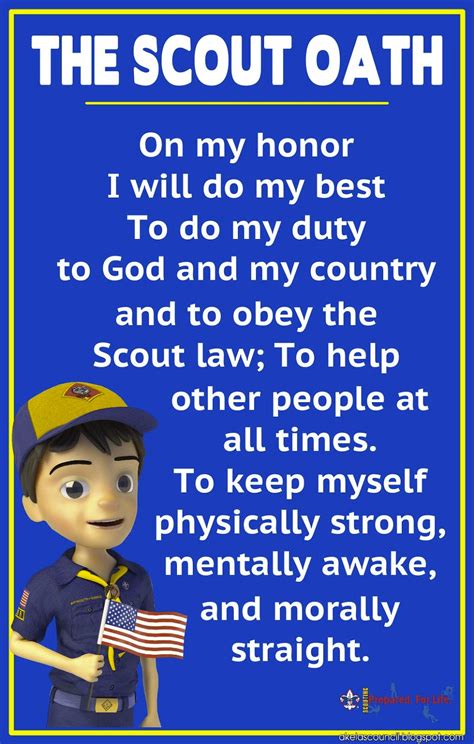 Scout Law Printable